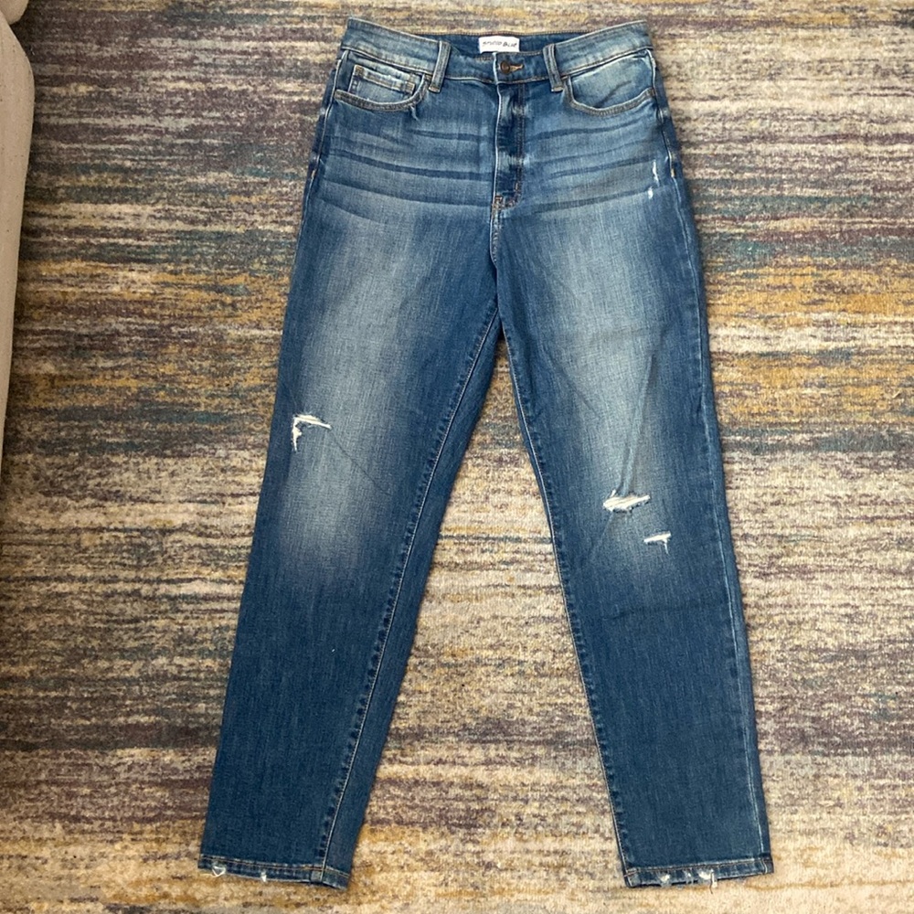 Distressed jeans, Studio Blue (from Stitch Fix), women’s size 30